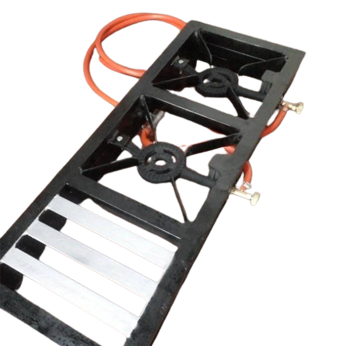 2-Plate industrial biogas burner (Model LLB-210)